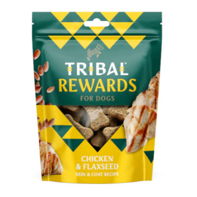 tribal biscotti pollo e semi di lino