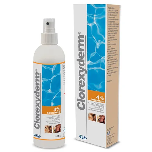 Clorexyderm 4% soluzione 100 ml 3 Clorexyderm 4% soluzione 100 ml