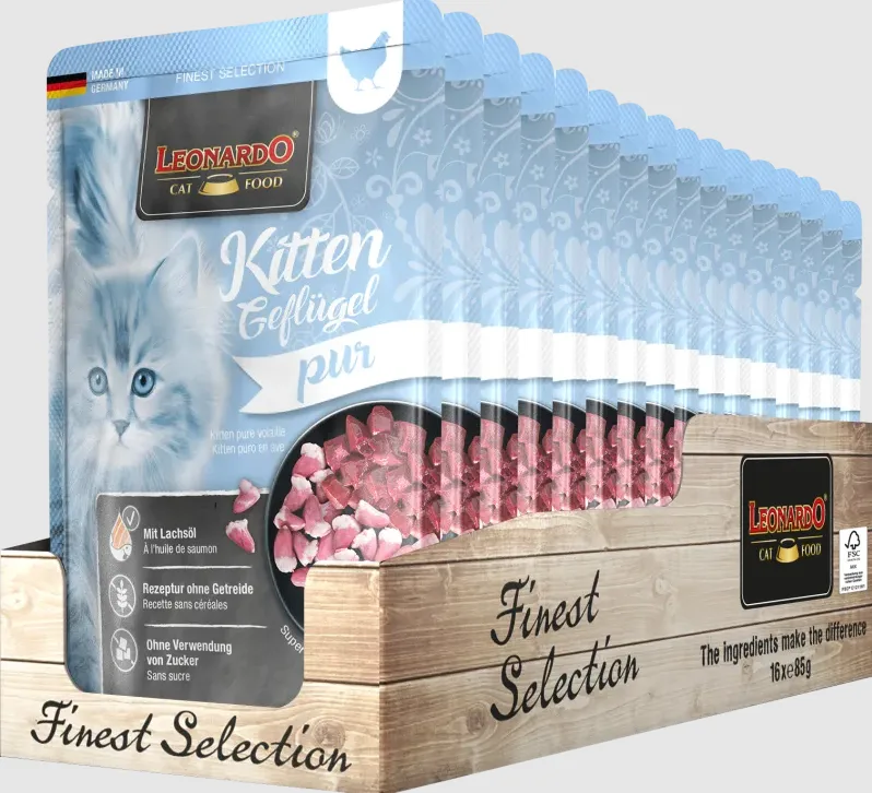 Leonardo Kitten Pollame Bustine