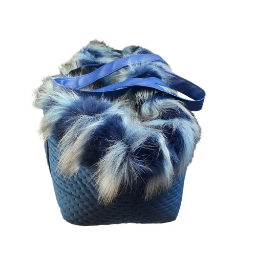 trasportino-blu-elegante-large-sopra Trasportino Borsa Elegante Blu - Homerdog - Foto 1 | AlanDog