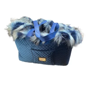 Trasportino Borsa Elegante Blu - Homerdog | AlanDog