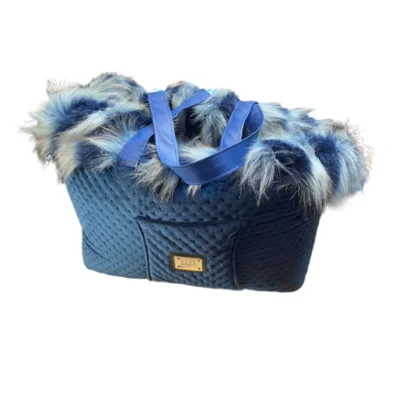 Trasportino Borsa Elegante Blu - Homerdog | AlanDog