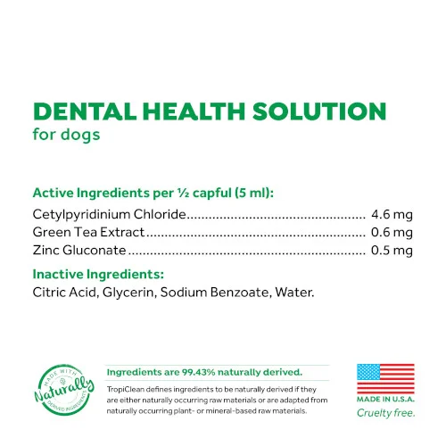 tropiclean-fresh-breath-acqua-per-la-salute-dentale-13 TropiClean Kit Igiene Orale Large Dog - Foto 1 | AlanDog