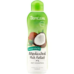 TropiClean Shampoo Anti Prurito Medicato con Cocco e Avena | AlanDog
