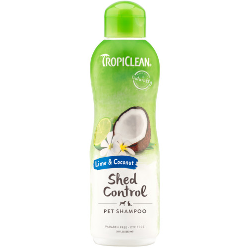 tropiclean shampoo controllo muta cocco e lime 355 ml 1