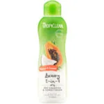 TropiClean Shampoo e Balsamo Lusso con Papaya e Cocco
