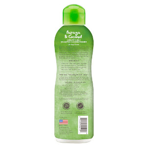 tropiclean shampoo e balsamo luxury 355 ml 2 1