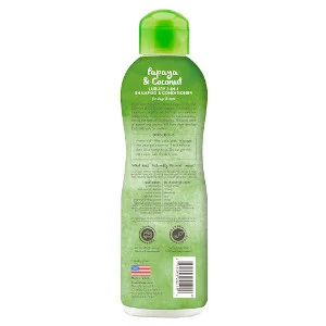TropiClean Shampoo e Balsamo Lusso con Papaya e Cocco - Foto 2 | AlanDog