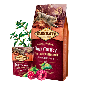 Carnilove Adult Large Anatra & Tacchino per Gatti