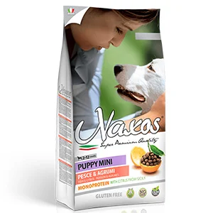 Naxos Mini Puppy Pesce e Agrumi cane - Adragna Pet Food | AlanDog