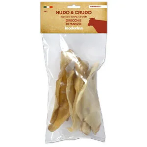 Orecchie di Manzo per cani - Inodorina | AlanDog