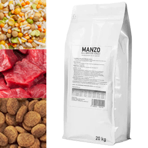 PiùCane Basic – Crocchette Manzo 20 kg Adult All Breeds - Foto 1 | AlanDog