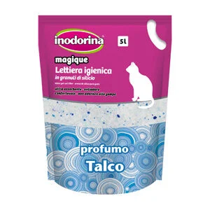 Inodorina Magique Lettiera Silicio 5 lt Talco | AlanDog