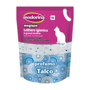 Inodorina Magique Lettiera Silicio 5 lt Talco 1 Inodorina Magique Lettiera Silicio 5 lt Talco | AlanDog