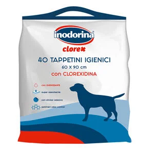 Tappetini Assorbenti Igienici Clorex 40 pz 60×90 - Inodorina | AlanDog