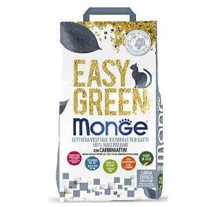 Lettiera Easy Green con Carboni Attivi Formato 10 Lt - Monge | AlanDog