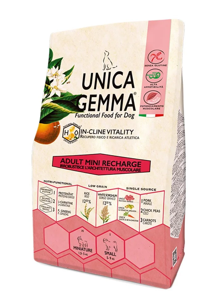 Unica Gemma Adult Mini Recharge - Gheda pet food | AlanDog