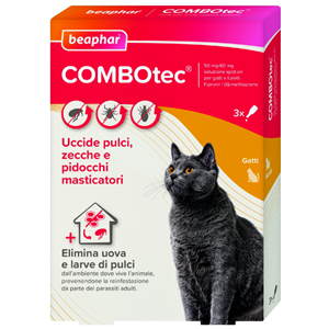 beaphar combotec spot on gatto 3 pipette 1