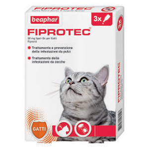 Beaphar Fiprotec Spot On Gatto 3 pipette