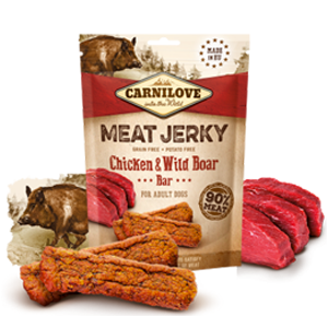 Carnilove Snack Cane Jerky Pollo e Cinghiale 100 gr - Foto 1 | AlanDog