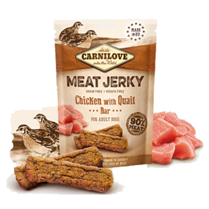 Carnilove Snack Cane Jerky Pollo e Quaglia 100 gr - Foto 1 | AlanDog