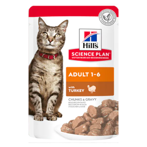 Hill’s Science Plan Gatto Adult Bustine Tacchino