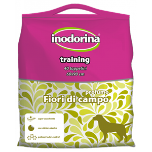 Inodorina Tappetini Igienici 40 pezzi da 60×90 Fiori di Campo