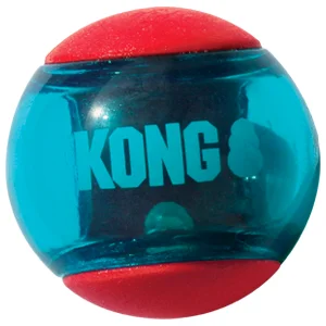 Kong Cane Action Squeezz Ball Rossa