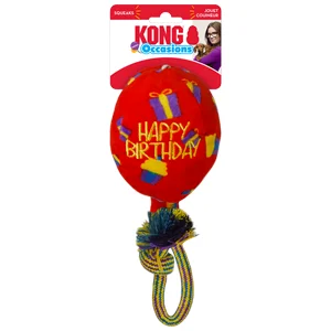 kong cane happy birthday palloncino rosso
