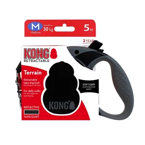 Kong Guinzaglio per Cani Terrain Nero - Foto 3 | AlanDog