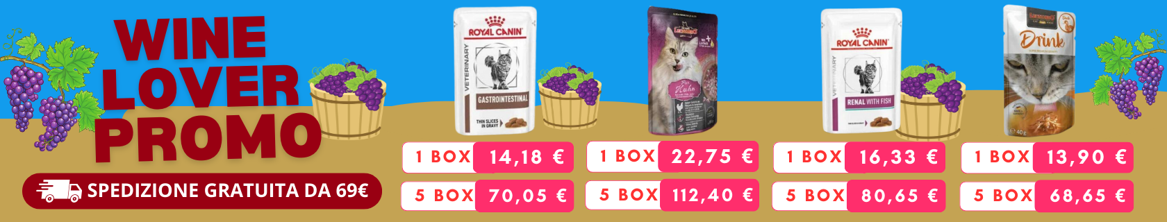 wine lover promo gatto