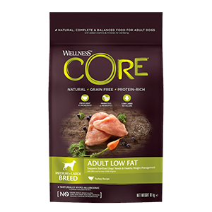 wellness core cane adult low fat crocchette 10 kg