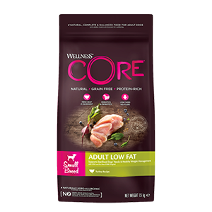 wellness core cane adult small breed low fat