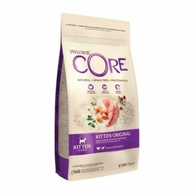 Wellness Core Cat Kitten Tacchino e Pollo crocchette | AlanDog
