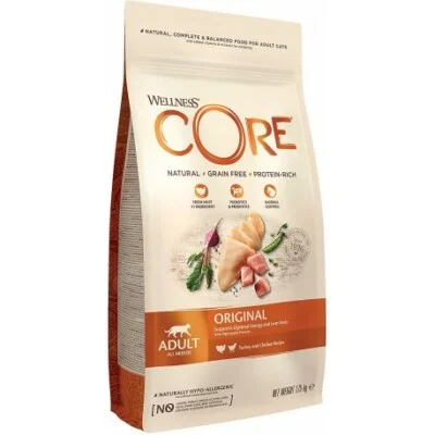 Wellness Core Cat Original Tacchino e Pollo crocchette | AlanDog