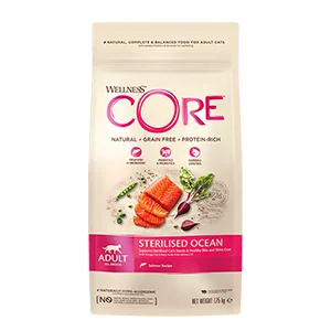 Wellness Core Cat Sterilised Salmone crocchette - Foto 11 | AlanDog