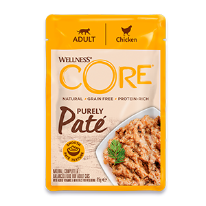 wellness core purely pate adult pollo bustine umido 2