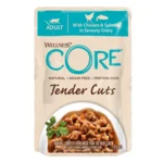 Wellness Core Gatto Tender Cuts Pollo e Salmone Bustine Umido