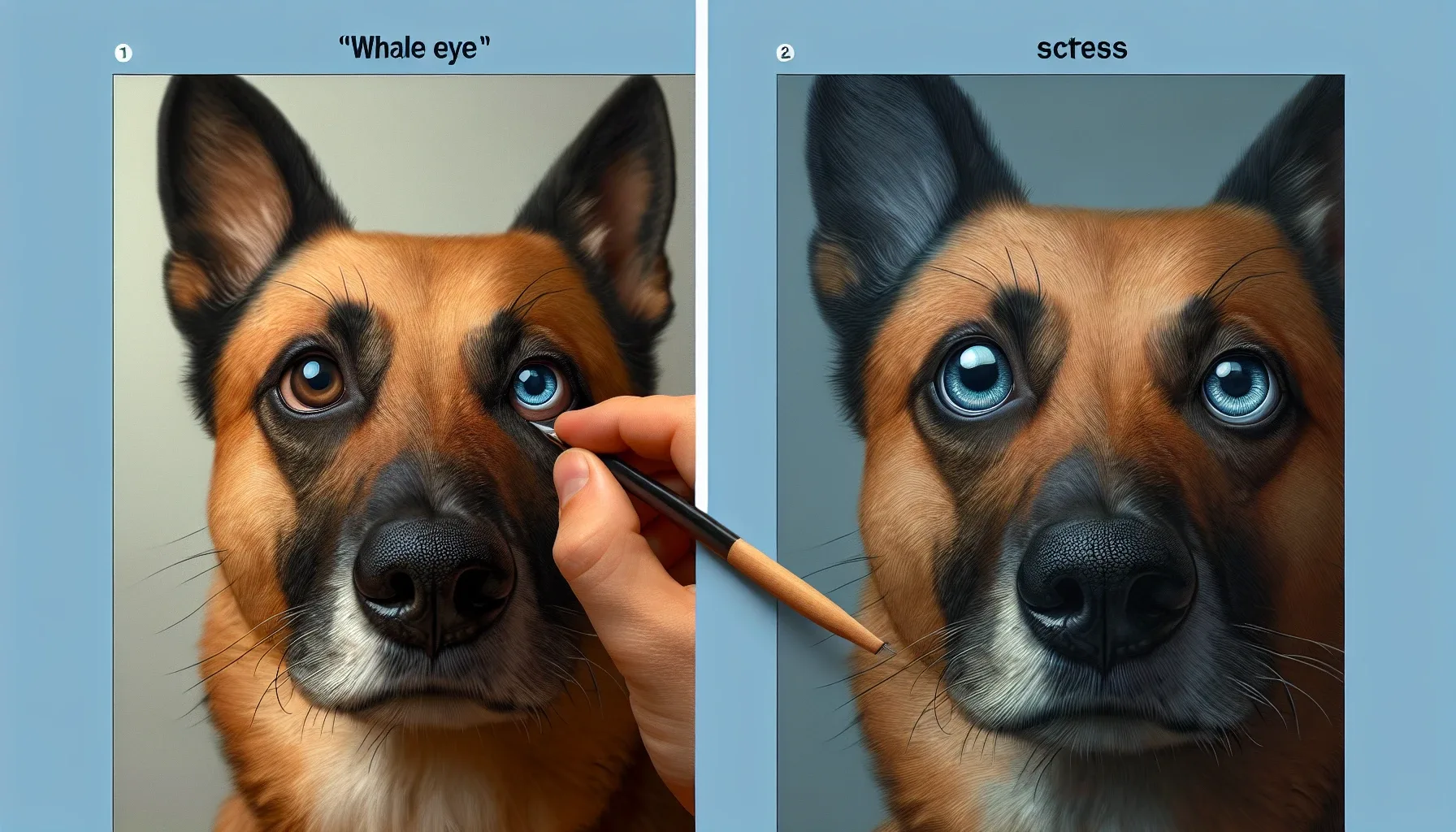 comprendere locchio di balena nei cani segnale di stress e come reagire