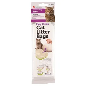 Flamingo Sacchetti Lettiera per Gatti Basic Bianco 10PZ - Flamingo Pet Products - Foto 2 | AlanDog