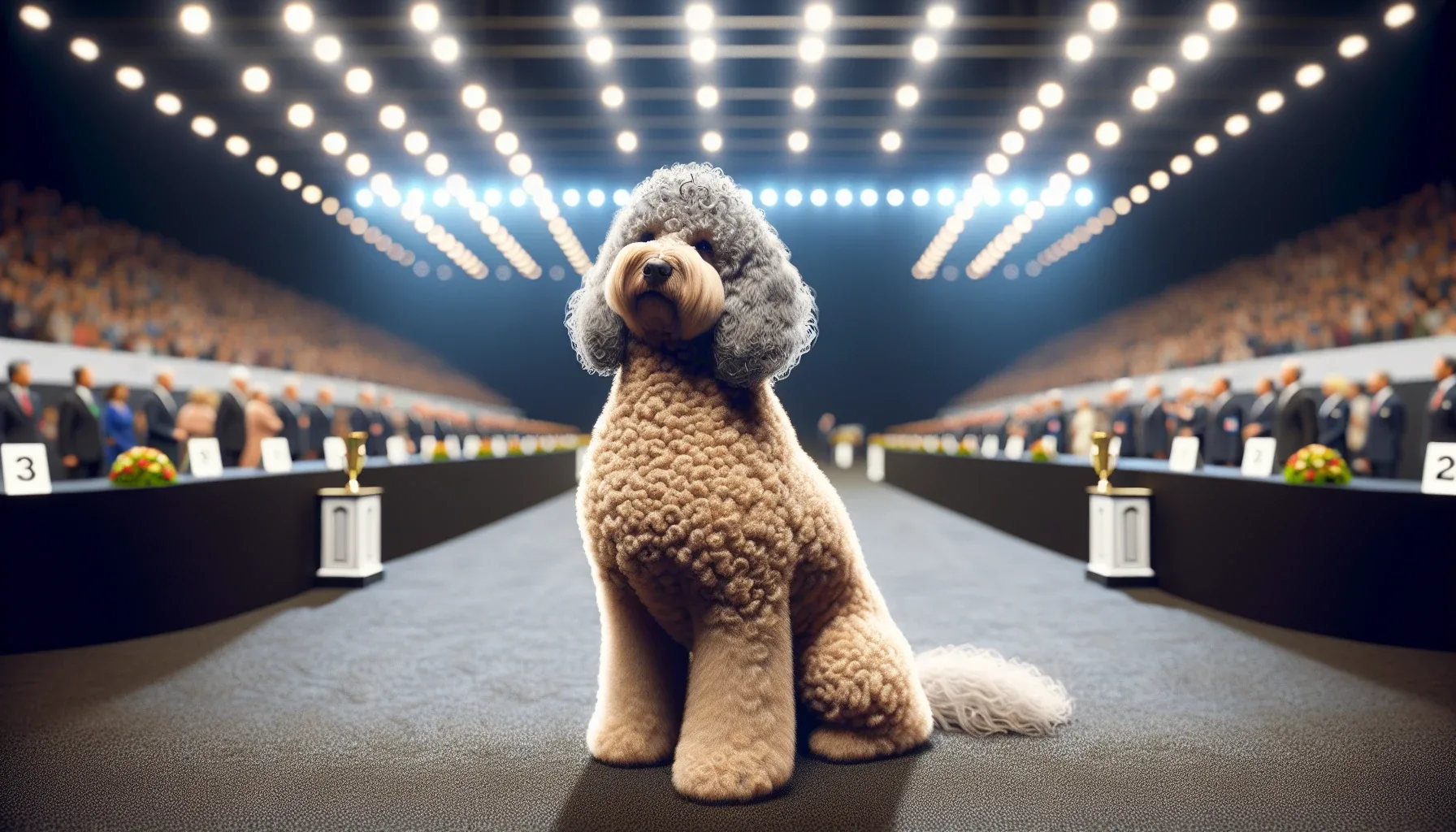 Lagotto Romagnolo Orca trionfa al Crufts 2023: Primo italiano a vincere il Best in Show 1 lagotto romagnolo orca trionfa al crufts 2023 primo italiano a vincere il best in show