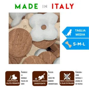 Biscotti Cocco Vaniglia e Liquirizia Adult All Breed Cane Sfusi - PiùCane | AlanDog