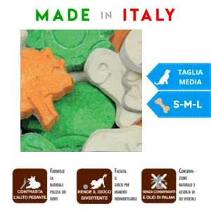 Biscotti Latte Caramello Menta Adult All Breed Cane Sfusi - PiùCane | AlanDog