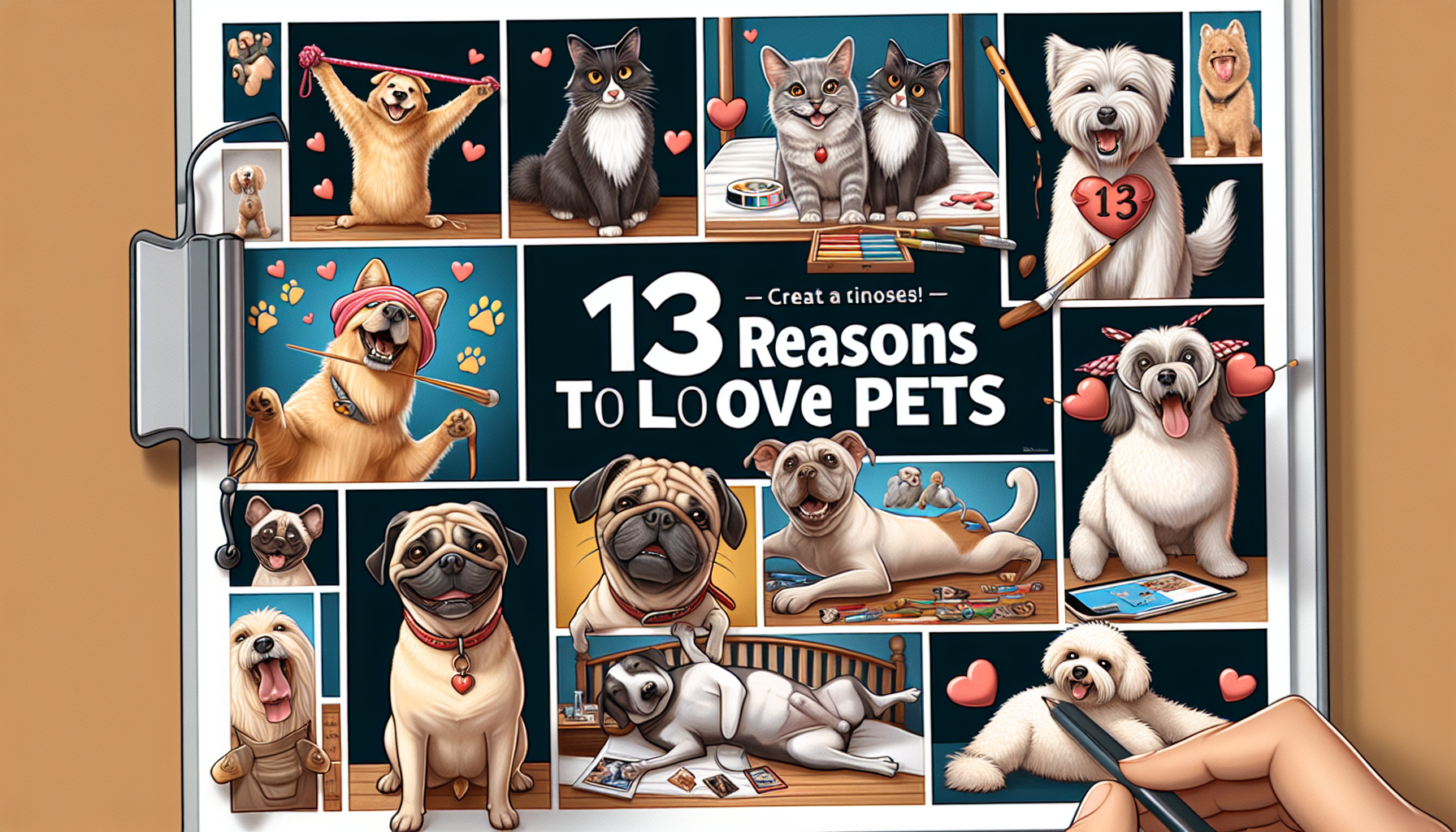 13 Ragioni per Amare i Nostri Animali Domestici: Dalle Buffe Marachelle all'Amore Incondizionato