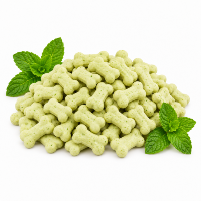 PiùCane Biscotti Ossicino Mini Menta Cane Sfusi