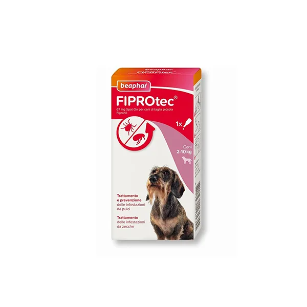 Beaphar Fiprotec Cane Piccolo 2-10kg - Foto 2 | AlanDog