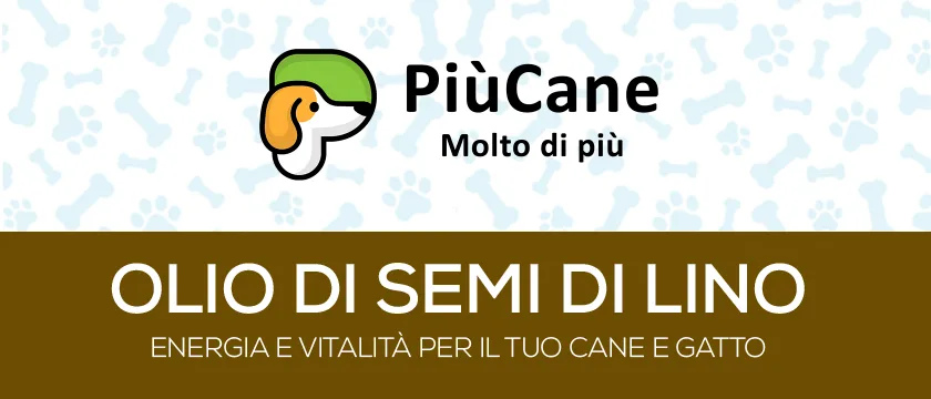 PiùCane Olio di Semi di Lino