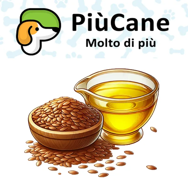 PiùCane Olio di Semi di Lino