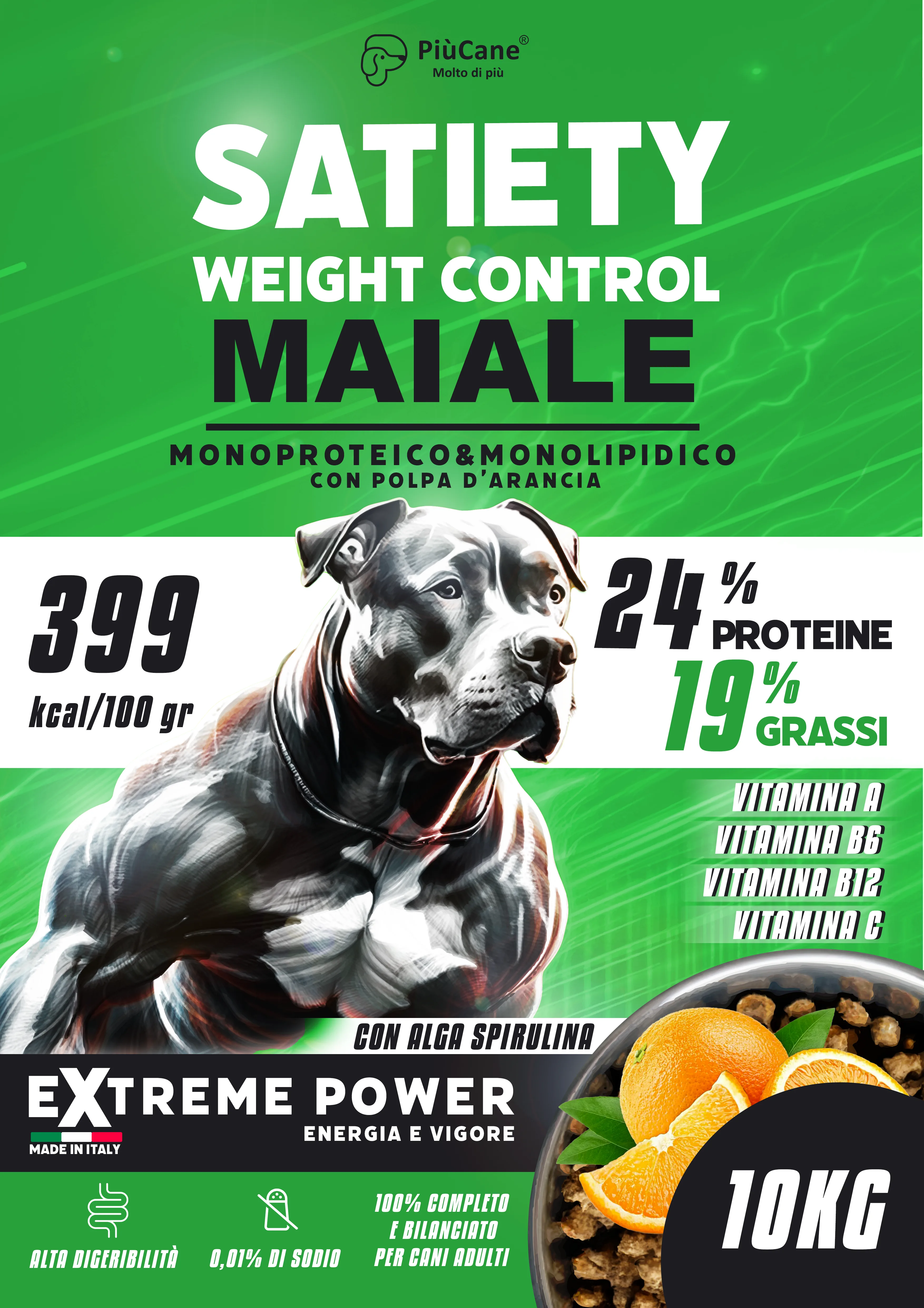PiùCane Extreme Power Satiety Weight Control - Extreme Power Energia e Vigore - Foto 2 | AlanDog
