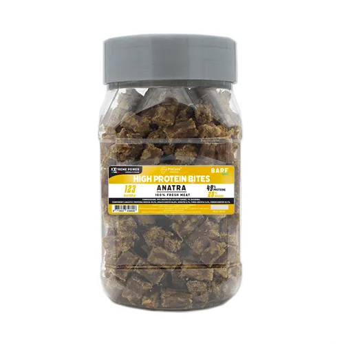 PiùCane Extreme Power High Protein Bites Anatra - Extreme Power Energia e Vigore | AlanDog